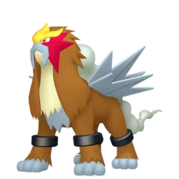 Image of the Pokémon Entei