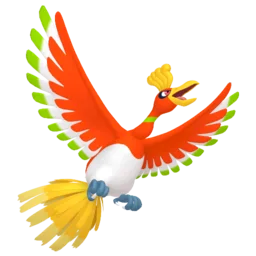 Image of the Pokémon Ho-Oh