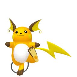 Image of the Pokémon Raichu