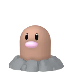 Image of the Pokémon Diglett